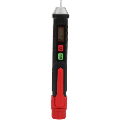 DEESSE SHOP-Crayon de Test, Stylo électrique Multifonction sans Contact, Affichage Numérique, Testeur de Tension, Outil D'électricien pour Vérifier les Points D'arrêt, Testeurs de Tension. (1/5)