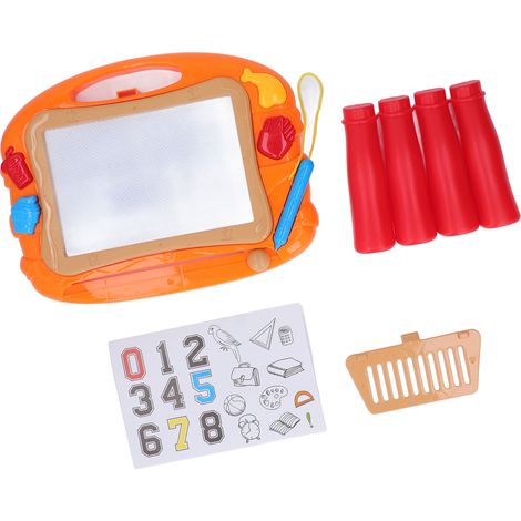 Tableau magnétique pliable et coloré pour dessiner et gribouiller, bloc-notes effaçable pour enfants, cadeau ou jouet à faire soi-même (1/5)