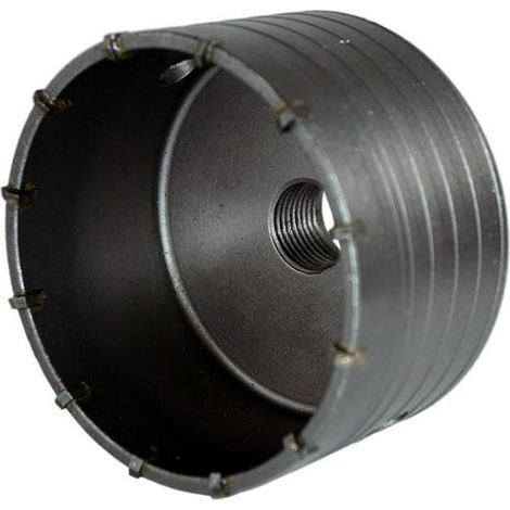FRESA CAROTATRICE A TAZZA 75 MM PER MURO FRESE PIETRA CALCESTRUZZO CEMENTO (1/5)