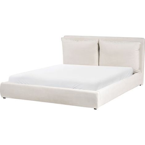 Bed Fabric BAJONNA 160 x 200 cm (EU King Size) Light Beige
