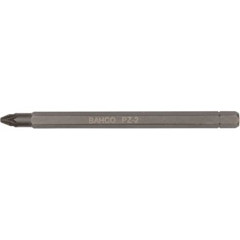 2 VARILLAS HEXAGONALES 1/4 C6,3.PZ2, 100MM. - BAHCO