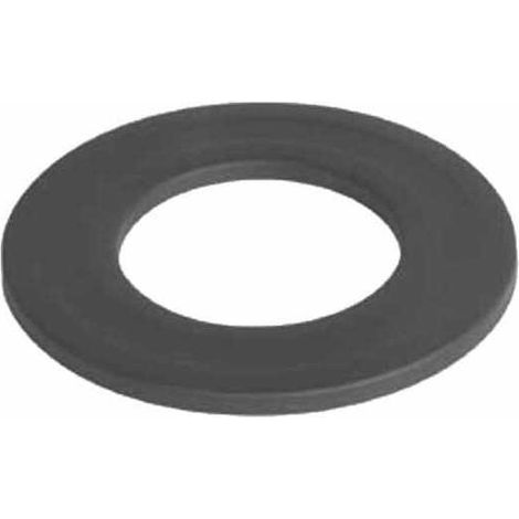 Roseta de acero gris de 8 mm con ala de pellet de 2 mm