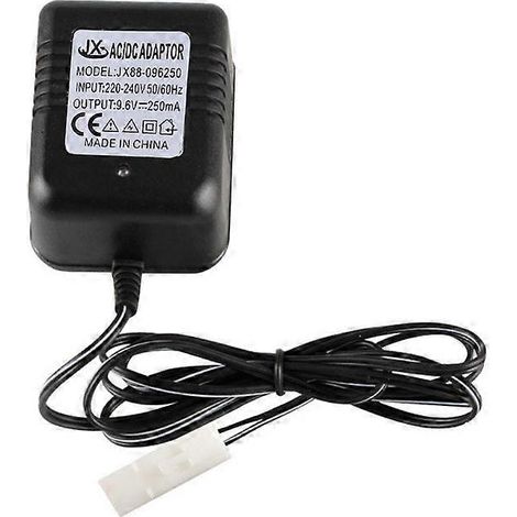 Chargeur de batterie intelligent pour jouets télécommandés, compatible avec les connecteurs de batteries NiMH 9,6 V. (1/4)