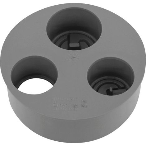 ø 100 mm, Tampon de réduction PVC triple Diamètre MF 100 x 40 x 32 x 32 mm - jardiboutique