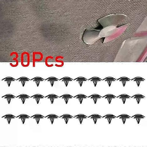 30 clips de fixation pour isolation de capot compatibles avec Dodge Stratus, Magnum, Charger, Avenger, Caliber, Challenger, Journey, Durango et Ram Chrysler (1/5)