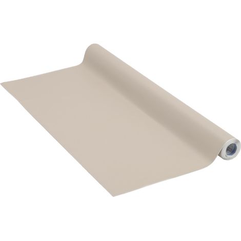 Venilia 53312 adesiva tinta unita opaco tortora 67,5 cm x 200 cm pellicola autoadesiva, PVC, 67,5 x 200 x 0.1 cm (1/5)