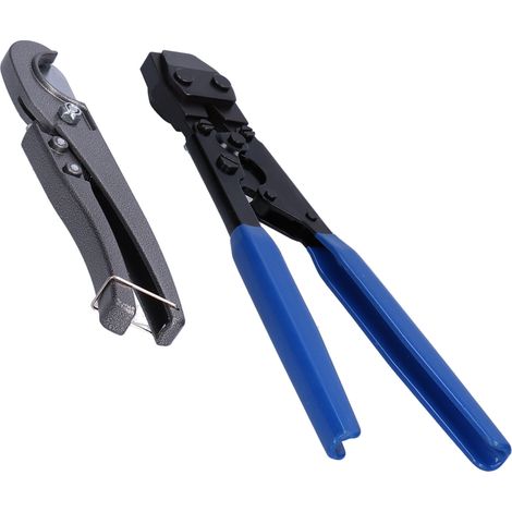 Kit d'outils de sertissage pour colliers de serrage, coupe-colliers, accessoires de réparation automobile, manuel d'utilisation (1/5)