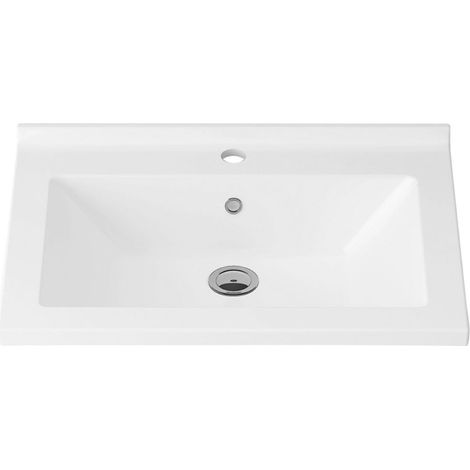 Hayat Aufsatzwaschbecken Polybeton 60cm (1/4)