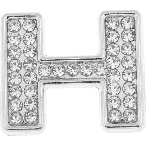 Strass-Diamant-Buchstabe H Alphabet-Aufkleber 3D-Aufkleber Selbstklebender Aufkleber (1/5)