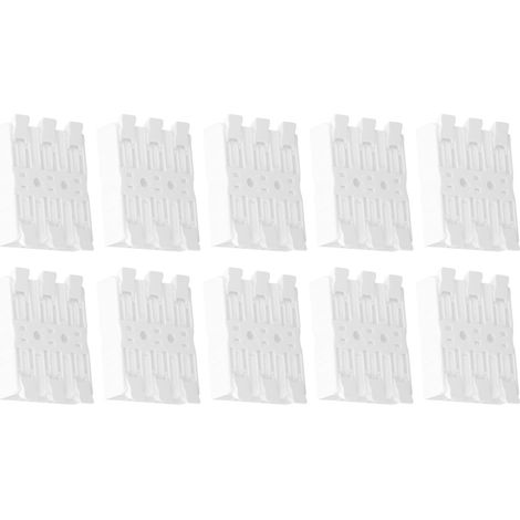 10 Pièces Connecteur Double Pression 928-3P, Bornes Rapides pour Câblage Électrique Bâtiment (1/5)