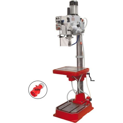 Trapano a colonna con ingranaggi Holzmann zs50aps 400v