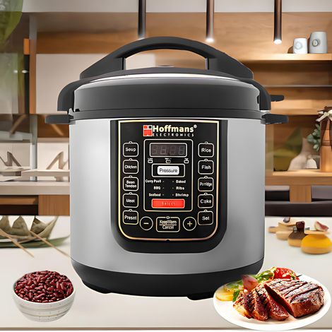 Olla multifunción Hoffmans HM-716 de 1000 W para cocinar, guisar y freír. (1/5)