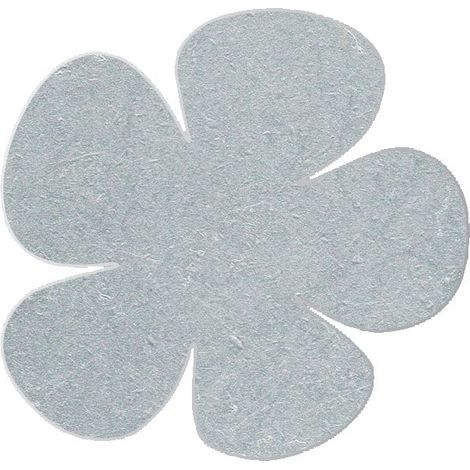 d-c-fix Tischtuchbeschwerer silber Flower 4 Stück Tischdecke