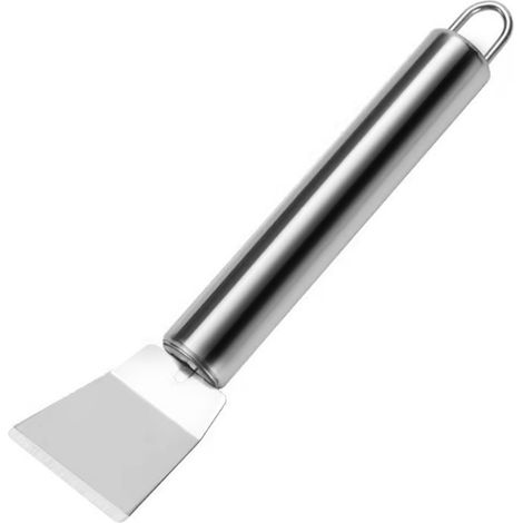 Racleur De Nettoyage - Acier Inoxydable - Pour Four Plaque De Cuisinière Vitrocéramique Fenêtre Réfrigérateur - 2 Pièces (1/3)