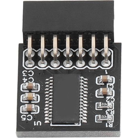 Module de Sécurité TPM 2.0 pour Carte à Distance, Compatible MSI 14P LPC (1/5)