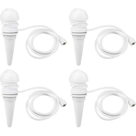 Plant Irrigation Stakes Self Watering Plant Insert Automatic Plant Watering Device Kit Self Watering Spikes for Plants,Height about 11cm(4Pcs) (1/5)