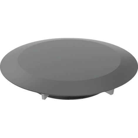 Geberit - Cache bonde d 90 mm, pour garniture de vidage de douche, noir mat 150.265.14.1