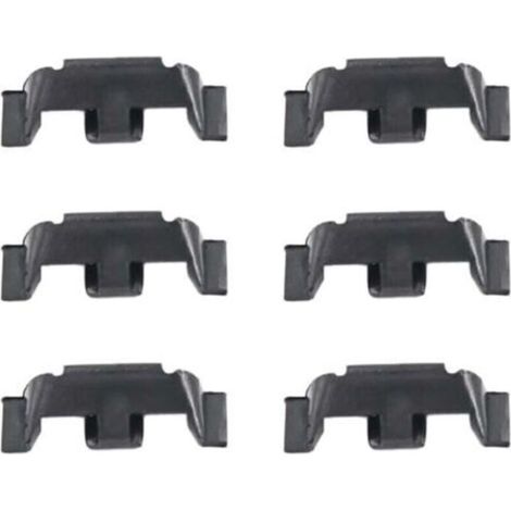 6xClips de Fixation pour Lunette de Phare Avant 51132752145 Compatible avec MINI Cooper S One Countryman R55 R56 R60 F54 F55 F56 F60 Countryman 2752145-Crezuo