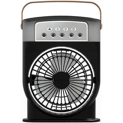Climatiseur Mobile Bureau Ventilateur Rafraîchissant Silencieux 3 Vitesses pour Chambre Étude Dormitor (1/5)