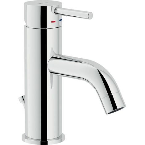 Miscelatore lavabo con scarico con attacco 1 1/4" Nobili Carlo LV00118/1CR (1/2)
