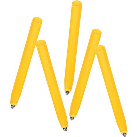 Lot de 5 stylos magnétiques de rechange pour tableau d'écriture, stylos magnétiques pour enfants