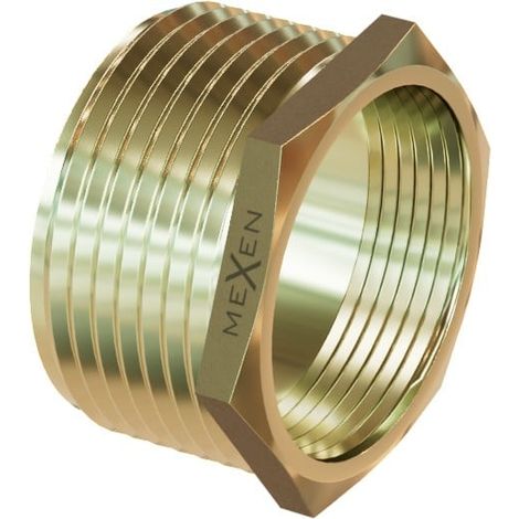 Mexen BRASS Messingreduzierung 6/4 AG x 1 IG - W97407-6410 (1/2)