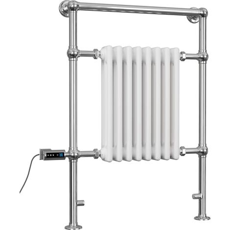 Adisham - Traditional Electric Towel Rail H963mm x W673mm 600w Thermostatic WIFI (1/3)