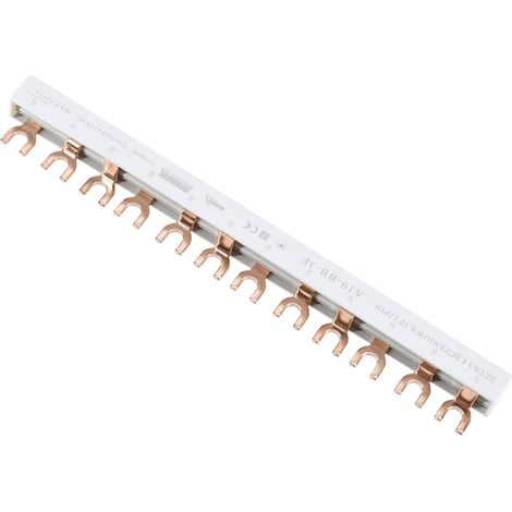 Sbarra di collegamento trifase Schelinger tipo U 10mm2 12 moduli (1/4)