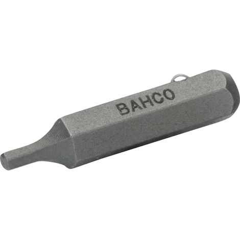 Bahco 5/32 Standard Schraubendreher Bits für 1,5 mm Sechskantschrauben 25 mm - 2 Stk. pro Blisterpackung