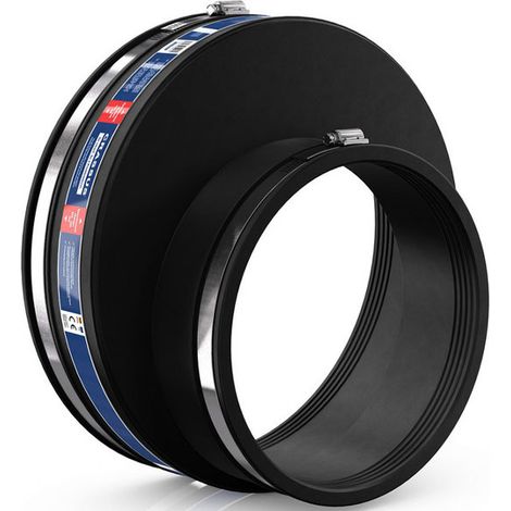 CR Adapterkupplung CAC 2956 (exzent.) (270-295mm auf 185-210mm), EPDM / V2A (1/2)
