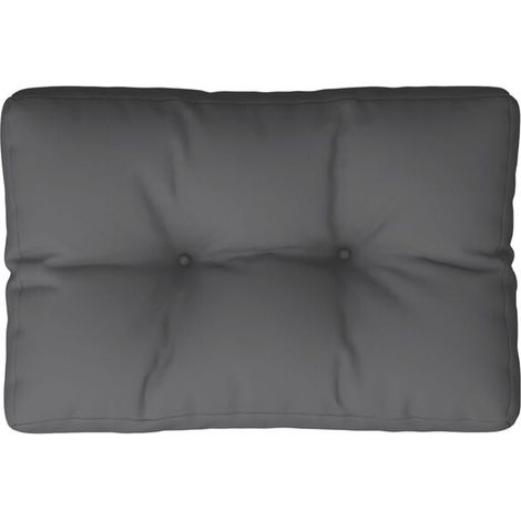 Dessous de plat gris anthracite, dimensions 50x40x12 cm, en tissu. (1/5)