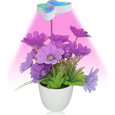 Lampada LED per Piante Crescita Pianta da Interno 5 Luminosita Timing USB (1/5)