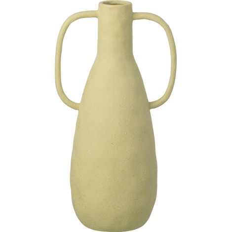 Vase en grès vert menthe grande taille - vert menthe (1/3)