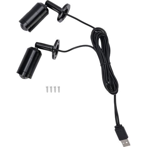 Mini spot LED en aluminium pour éclairage d'ambiance intérieure, idéal pour vitrines, bijoux, tableaux et oeuvres d'art (1/5)