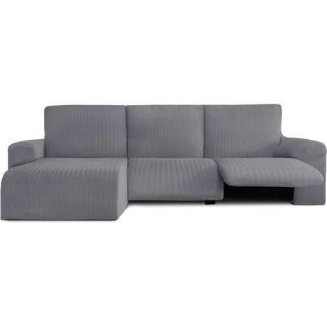 Housse De Canapé M/0 Ch. Longue Relax Premium Jaz Gauche C/6 Bras Court (1/5)