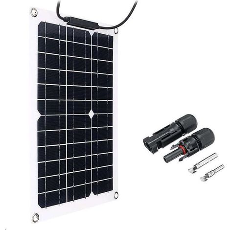 Panneau Solaire Portable 300W Monocristallin Batterie 18V pour Camping-Car et Véhicule (1/4)