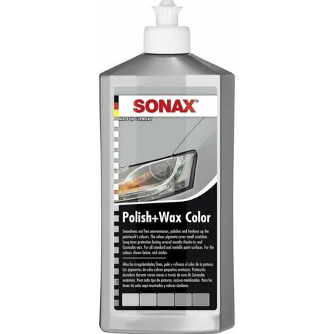 Sonax 296.300 Polish et Wax argent/gris 500ml (1/2)