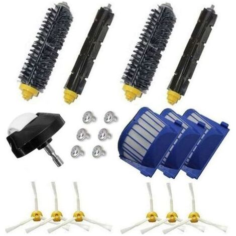 Kit d'accessoires pour iRobot Roomba série 600 Pièces de rechange pour 600 605 610 615 620 625 630 635 640 645 650 655 660 665 670 671 675 680 690 691 692 filtre (1/5)