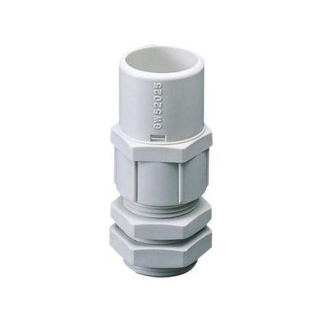 Gewiss – Presse-étoupe nylon pour tube D20 – Indice de protection IP66 – Montage en environnement exigeant – GW52025