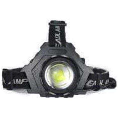 Wiederaufladbare LED-Stirnlampe, 90.000 Lumen superhell mit 5 Leuchtmodi und IPX7-Wasserschutzklasse, USB-aufladbar, 90° verstellbar, geeignet für Outdoor-Camping (1/5)