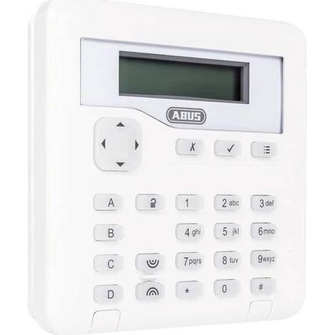 [NEUWERTIG] B-Ware Abus Bedieneinheit Bedienteil Steuerung Azbe10000 Terxon Erweiterungsmodul Weiß