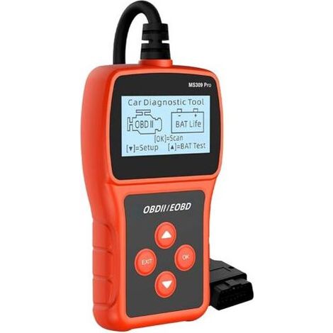 MS309PRO OBD2 Scanner Universel Lecteur de Code d'erreur de Moteur, Outil de Diagnostic Can pour Tous Les protocoles OBD II Voitures (1/5)