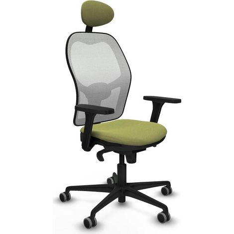 Piqueras-y-crespo Jorquera chaise ergonomique vert olive (1/3)