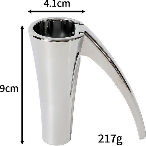 Casse Noix Premium Drosselmeyer - Casse-noisettes Très fort Robuste Argente