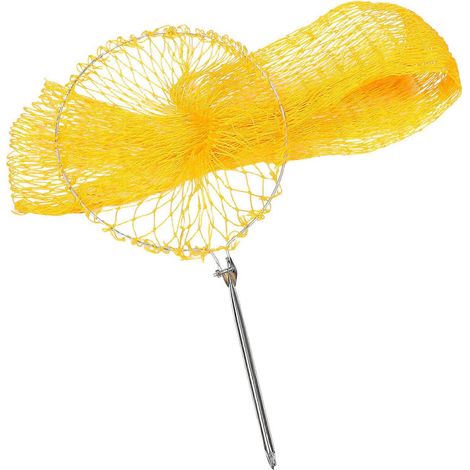 Épuisette de pêche simple à fond plat et cordon coulissant, résistante, ensemble de 4 pièces, adaptée à une utilisation en bateau. (1/5)