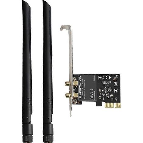 Dualband-WLAN-Karte (2,4 GHz/5,0 GHz) mit 1300 Mbit/s für PC