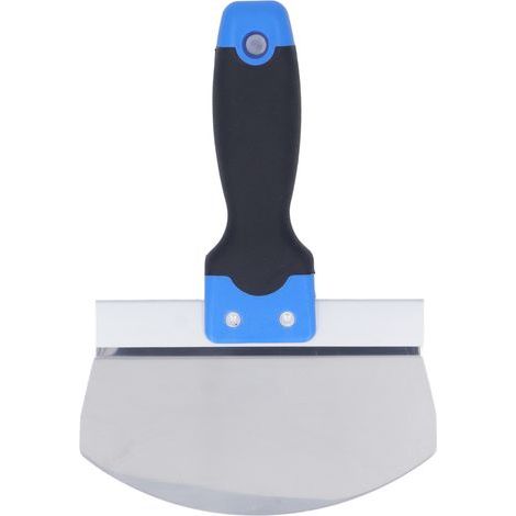 Spatule à Arc, Couteau à Mastic Rond en Acier Inoxydable, Outil à Main pour Cloisons Sèches, Poignée Ergonomique, Pelle en Forme D'arc, Couteau à Mastic, Grattoir, Outil de (1/5)