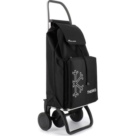 ROLSER Saquet Termo LN4 trolley borsa borsa nera ruote