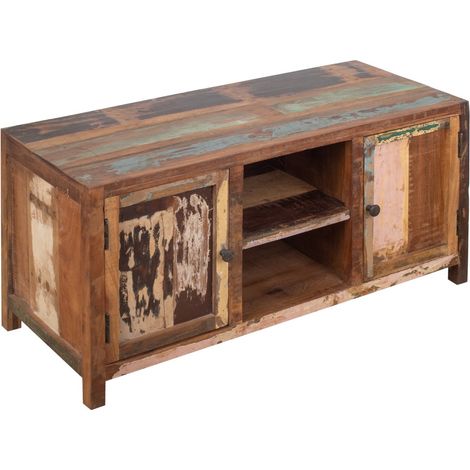 Signes Grimalt Mueble Tv Muebles Mueble Tv Mueble Auxiliar Marrón 40x100x50cm 34298 (1/3)