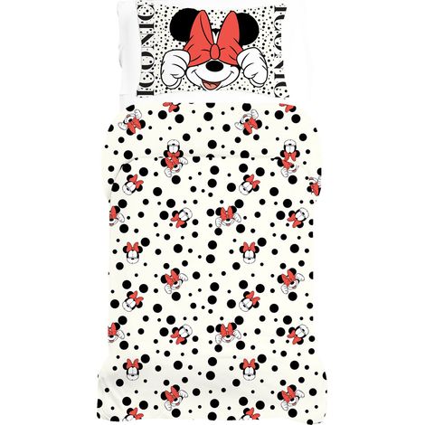 Completo Lenzuola Minnie Letto Singolo Peek-a-Boo
